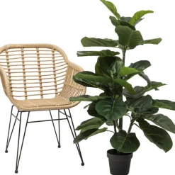 KARE Design Plante décorative Fiddle Leaf 120cm><noscript><img width=