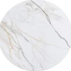KARE Design Plateau de table Invitation rond Ceramic blanc Ø1> Meubles
