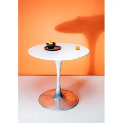 KARE Design Plateau de table Invitation rond blanc Ø90cm> Meubles