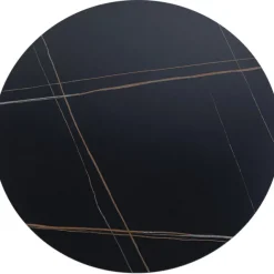 KARE Design Plateau de table Invitation rond Ceramic noir Ø120> Meubles