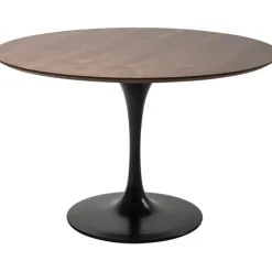 KARE Design Plateau de table Invitation rond noyer Ø120cm><noscript><img width=