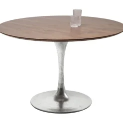 KARE Design Plateau de table Invitation rond noyer Ø120cm><noscript><img width=