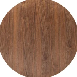 KARE Design Plateau de table Invitation rond noyer Ø90cm> Meubles