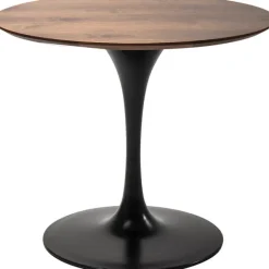 KARE Design Plateau de table Invitation rond noyer Ø90cm> Meubles