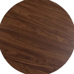 KARE Design plateau de table Schickeria noyer Ø80cm> Meubles