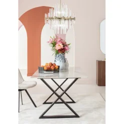 KARE Design Plateau de table Tavola Céramique 180x90> Meubles