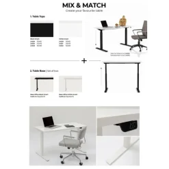KARE Design Plateau de table Tavola Smart blanc 140x70> Meubles