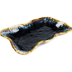 KARE Design Plateau Lio bleu nuit 17x26cm> Accessoires