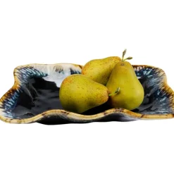 KARE Design Plateau Lio bleu nuit 17x26cm><noscript><img width=