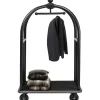KARE Design Porte-bagages VIP Vegas noir mat> Meubles