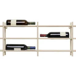 KARE Design Porte-bouteilles Cape Town greige 80x34cm> Meubles