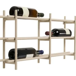 KARE Design Porte-bouteilles Cape Town greige 80x34cm> Meubles