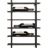 KARE Design Porte-bouteilles Cape Town noir 45x68cm> Meubles