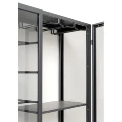 KARE Design Porte-bouteilles mural Porto noir 75x80cm><noscript><img width=