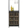 KARE Design Porte-bouteilles Porto Bar noir 60x170cm> Meubles
