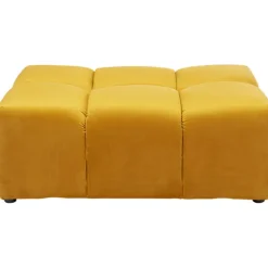 KARE Design Pouf Belami velours ambre> Meubles