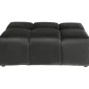 KARE Design Pouf Belami velours gris> Meubles