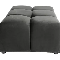 KARE Design Pouf Belami velours gris><noscript><img width=