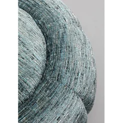KARE Design Pouf Fiori bleu Ø52cm><noscript><img width=