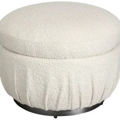 KARE Design Pouf Nube bouclé Ø56cm> Meubles