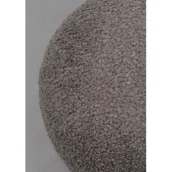 KARE Design Pouf Pebble bouclé gris 81cm><noscript><img width=