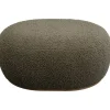 KARE Design Pouf Pebble bouclé vert olive 81cm> Meubles