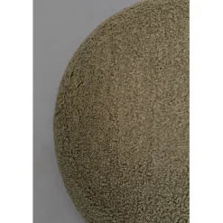 KARE Design Pouf Pebble bouclé vert olive 81cm><noscript><img width=