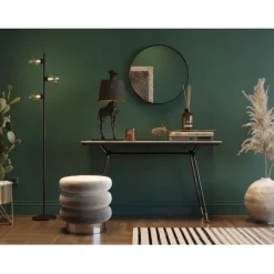 KARE Design Pouf Sandwich gris Ø45cm> Meubles