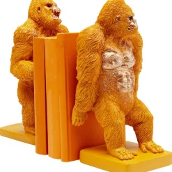 KARE Design Serre-livres Gorilla orange (2/set)><noscript><img width=