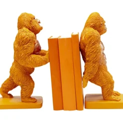 KARE Design Serre-livres Gorilla orange (2/set)><noscript><img width=