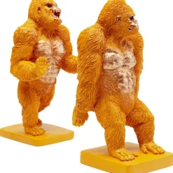 KARE Design Serre-livres Gorilla orange (2/set)><noscript><img width=