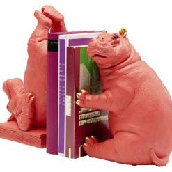 KARE Design Serre-livres Hippo fuchsia (2/set)><noscript><img width=