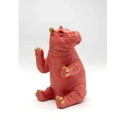 KARE Design Serre-livres Hippo fuchsia (2/set)><noscript><img width=