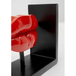 KARE Design Serre-livres Lips rouge (2/Set)><noscript><img width=