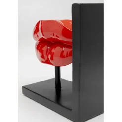 KARE Design Serre-livres Lips rouge (2/Set)><noscript><img width=