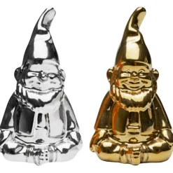 KARE Design Set sel et poivre Gnome argenté-doré (2/Set)> Accessoires