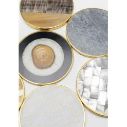 KARE Design Sous-verre Nature (6/Set)><noscript><img width=
