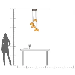 KARE Design Suspension Aloha Drop Quattro 133cm><noscript><img width=