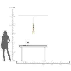 KARE Design Suspension Candy Bar doré Ø13cm><noscript><img width=
