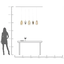 KARE Design Suspension Diamond Fever Dining laiton 110cm><noscript><img width=