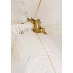KARE Design Suspension Feather Palm blanc Ø87cm><noscript><img width=
