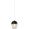 KARE Design Suspension Frozen noir mat Ø20cm> Luminaires