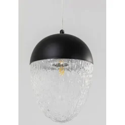 KARE Design Suspension Frozen noir mat Ø20cm><noscript><img width=