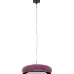 KARE Design Suspension Lia Plum Ø38cm> Luminaires
