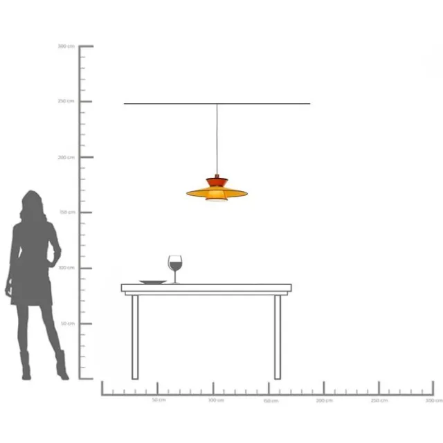 KARE Design Suspension Riva Colore Ø55cm> Luminaires