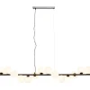 KARE Design Suspension Scala Balls Milky noir 150cm> Luminaires