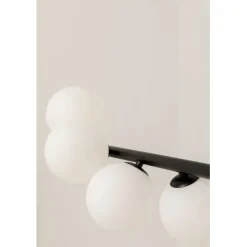 KARE Design Suspension Scala Balls Milky noir 150cm><noscript><img width=