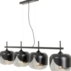 KARE Design Suspension Smoke Goblet Quattro Ø25cm> Luminaires
