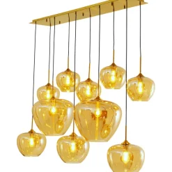 KARE Design Suspension Sphere ambre 160cm> Luminaires