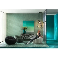 KARE Design Suspension Supernova Smoky Cinque Ø50cm> Luminaires